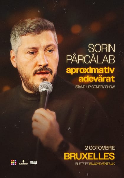Afișul pentru Sorin Pârcălab | Aproximativ Adevărat