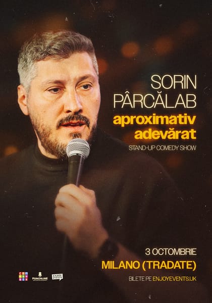 Afișul pentru Sorin Pârcălab | Aproximativ Adevărat