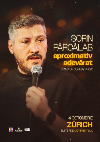 Afișul pentru Sorin Pârcălab | Aproximativ Adevărat
