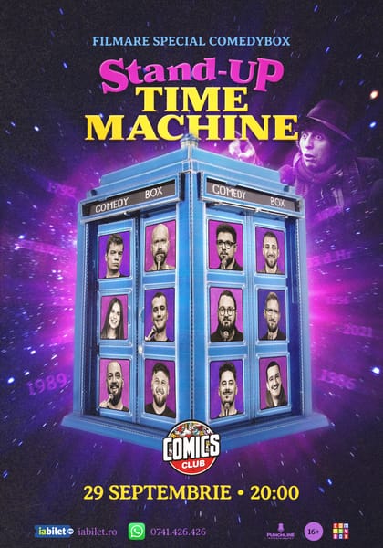 Afișul pentru Filmare Stand-up Time Machine